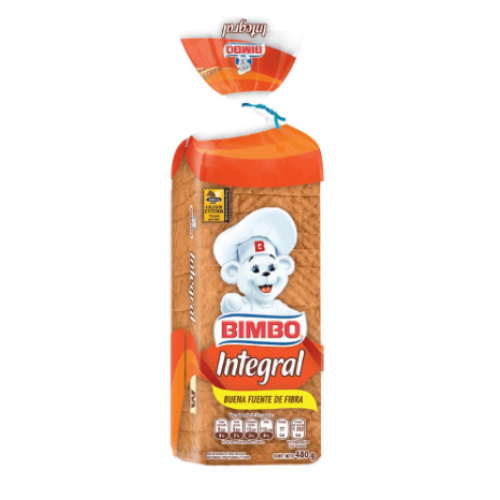 bimbo pan integral x 480 gr