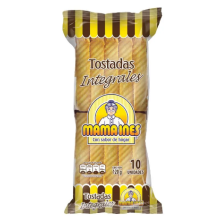 mama ines tostada integral x 10 unidades