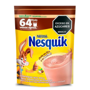 Nesquik sabor Chocolate Bolsa X 900 Gramos 