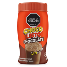 Chocolisto mezcla en polvo para preparar Tarro X 300 Gramos 