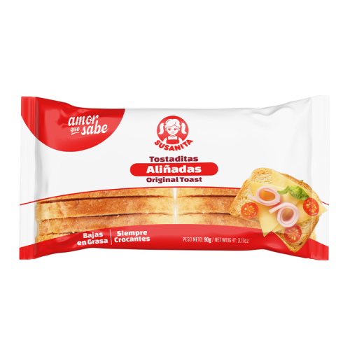 Susanita tostaditas aliñadas Original Paquete X 90 Gramos 