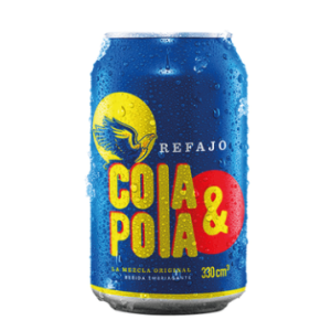 cola y pola lata x 330 ml