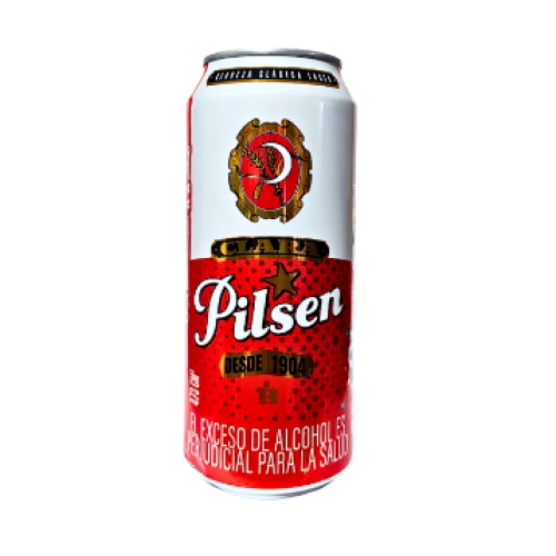 pilsen cerveza lata x 473 ml