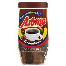 Aroma Granulado Café Instantáneo Granulado Frasco X 85 Gramos