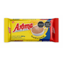 Aroma Pastillas De Cocoa Tradicional Con Azúcar Paquete X 500 Gramos