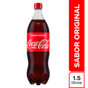 Gaseosa coca cola original Botella 1500 Ml