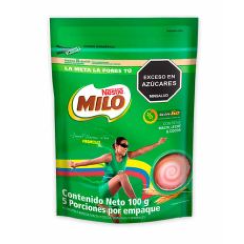 Milo Activ-Go Bolsa X 100 Gramos 