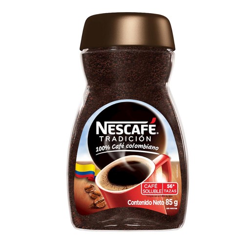Nescafé Tradición Frasco X 85 Gramos 