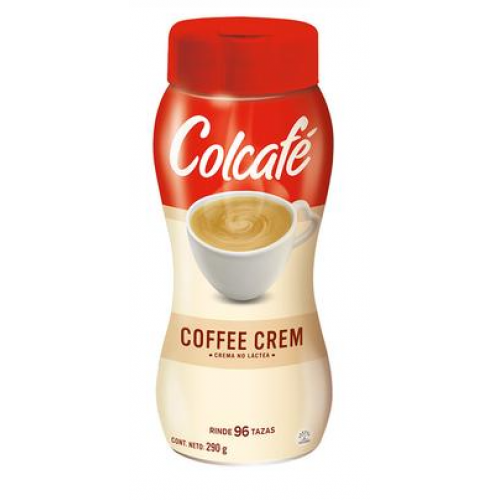 Colcafé coffee crem Frasco X 290 Gramos 