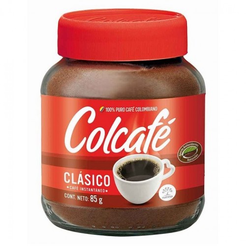 Colcafé Clásico Frasco X 85 Gramos 