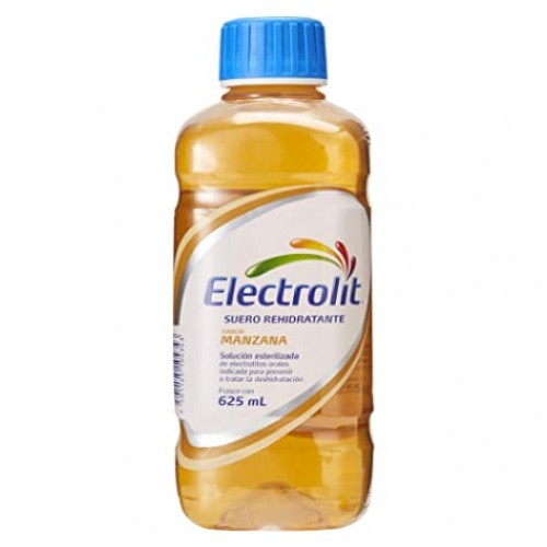 Suero rehidratante Electrolit manzana Botella X 625 Ml