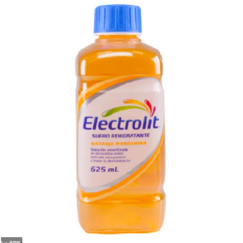 Suero rehidratante Electrolit naranja/mandarina Botella X 625 Ml