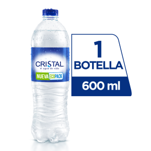 Agua Cristal Botella X 600 Ml 