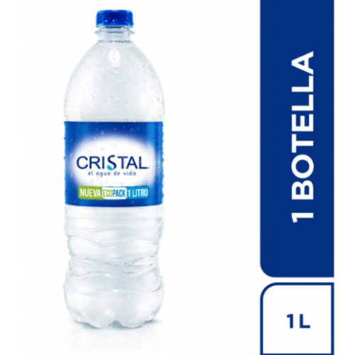 Agua Cristal Botella X 1 Litro 