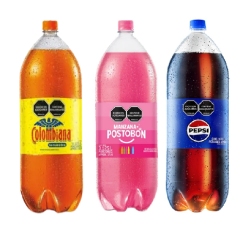 postobon gaseosa surtida x 3.125 lt
