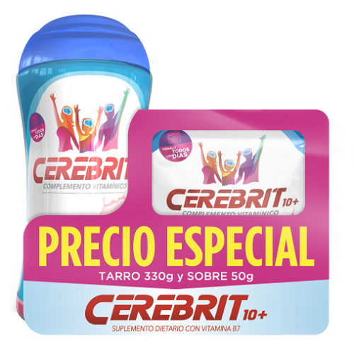 Cerebrit Frasco X 330 Gr + Sobre de 50 Gr Precio Especial