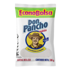 Don Pancho Avena Molida Bolsa X 180 Gramos 