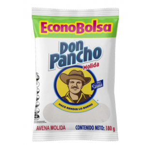Don pancho Avena molida Bolsa X 180 Gramos 