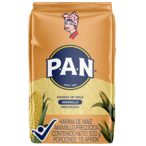 Harina Maíz Amarilla X 500 Gramos