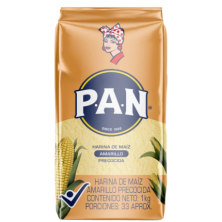 Harina Pan Maíz Amarilla X 1000 Gramos