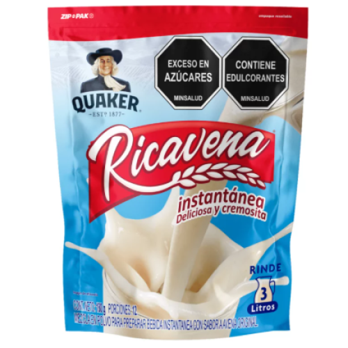 Quaker Ricavena Original Doy Pack X 180 Gramos