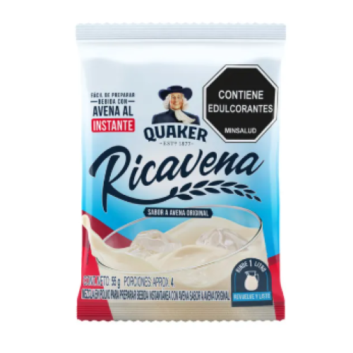Quaker Ricavena Original X 55 Gramos