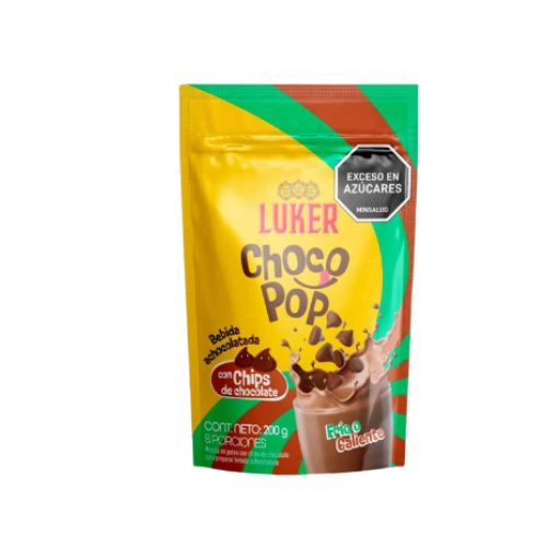 luker choco pop doy pack x 200 gr
