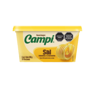 campi margarina con sal x 500 gr