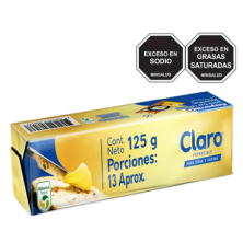 Margarina Claro Esparcible X 125 Gr