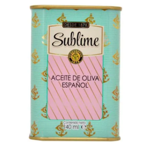 sublime aceite de oliva lata x 140 ml