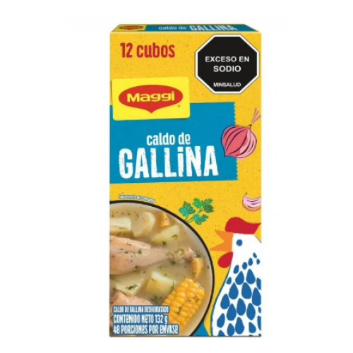maggi caldo gallina x 132 gr