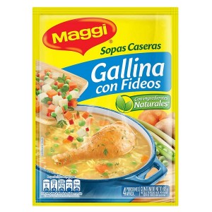 Maggi Sopas caseras Gallina con fideos Sobre X 65 Gramos 