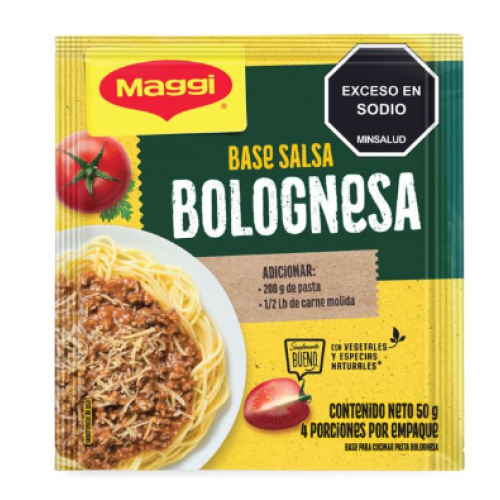 maggi base salsa bolognesa x 50 gr