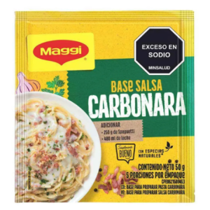 maggi base salsa carbonara x 50 gr