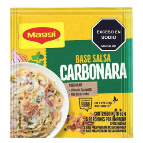 maggi base salsa carbonara x 50 gr