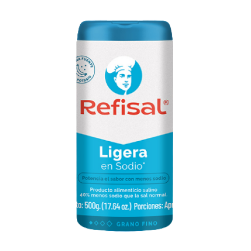 Refisal ligera en sodio Frasco x 500 gr 