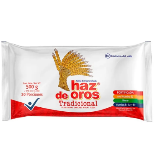 haz de oros harina de trigo x 500 gr