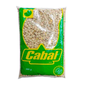 lenteja x 500 gr cabal