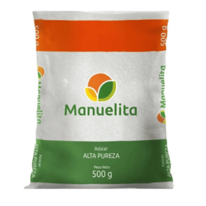 azucar manuelita blanca x 500 gr
