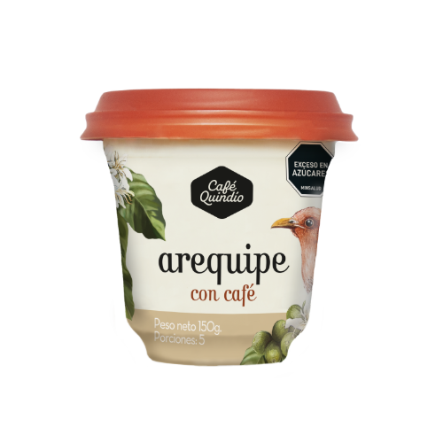 Café Quindío Arequipe con Café Pote X 150 Gramos 