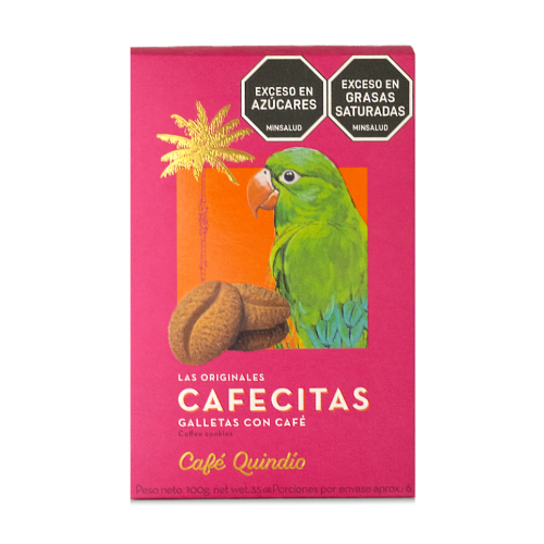 Cafecitas Originales Galletas con café Caja X 100 Gramos 