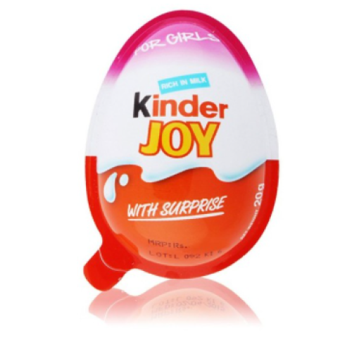 Kinder Joy Dulce de chocolate con sorpresa Niña X 1 Unidad