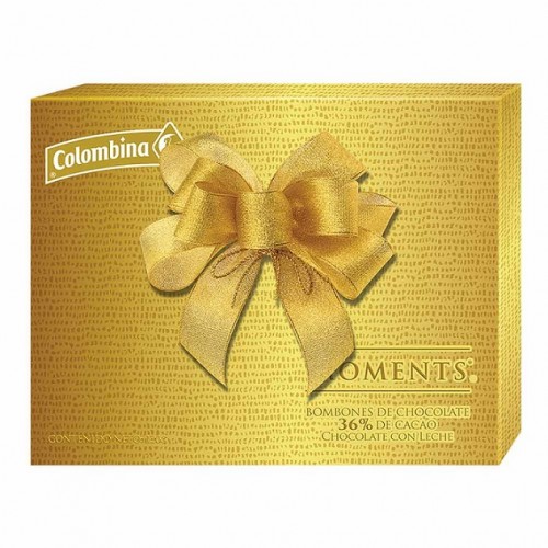 Moments Bombones de chocolate con leche Estuche X 120 Gramos 