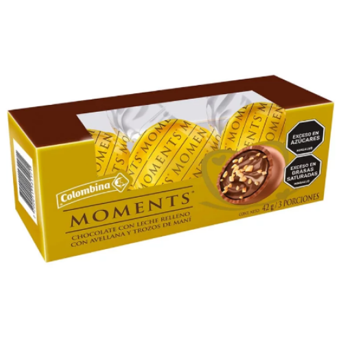 moments chocolates estuche 3 x 42 gr