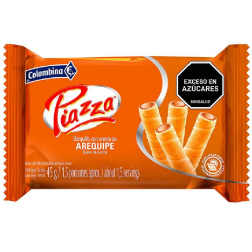 piazza barquillo arequipe x 45 gr