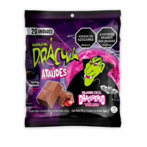 Drácula Chocolatina Ataúdes Paquete X 20 Unidades