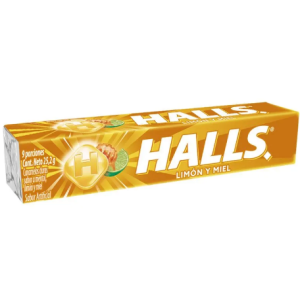 halls limón y miel x 25.2 gramos