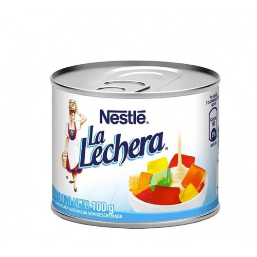 La Lechera Leche condensada Azucarada Lata X 100 Gramos 