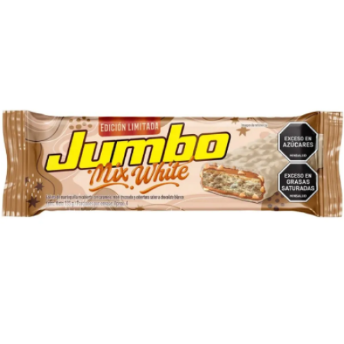 Jumbo mix white edición limitada x 135 gr 