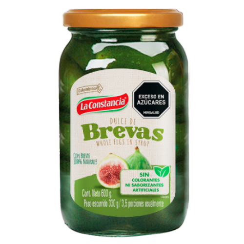 Dulce de brevas la constancia Frasco x 600 gr